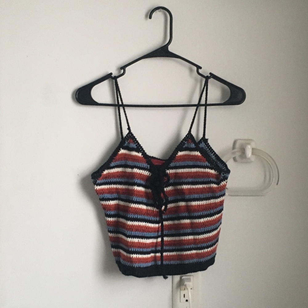 Crotchet crop top